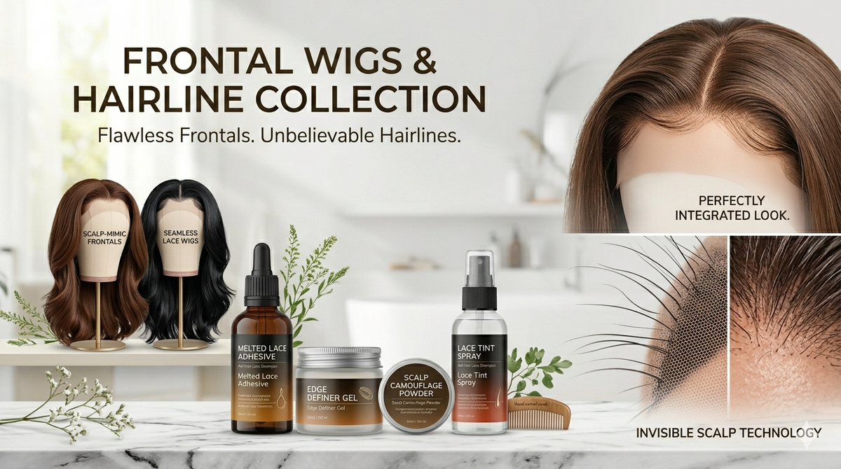 Frontal Wigs & Hairline Collection